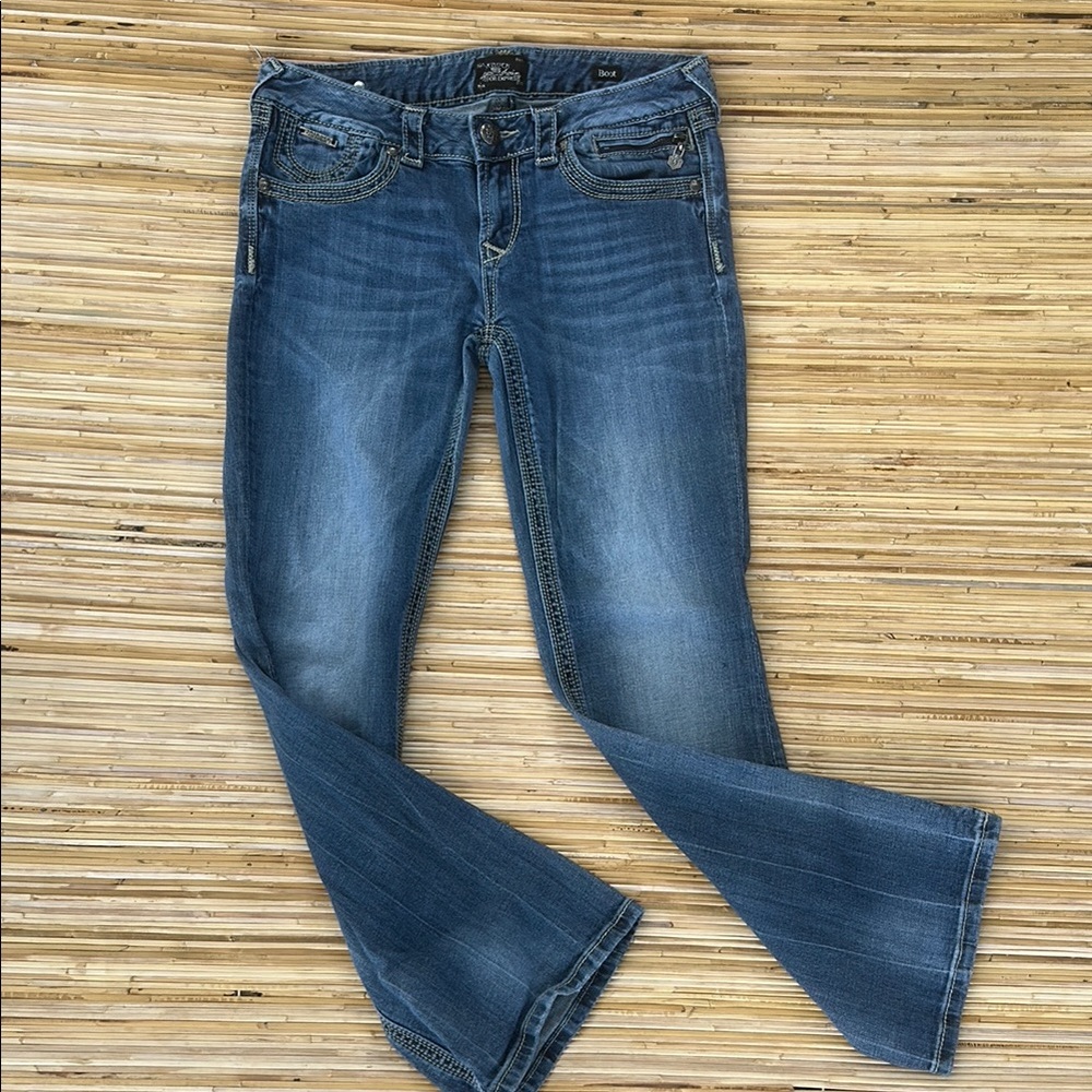 ReRock for Express Jeans Boot Cut Size 8 Short